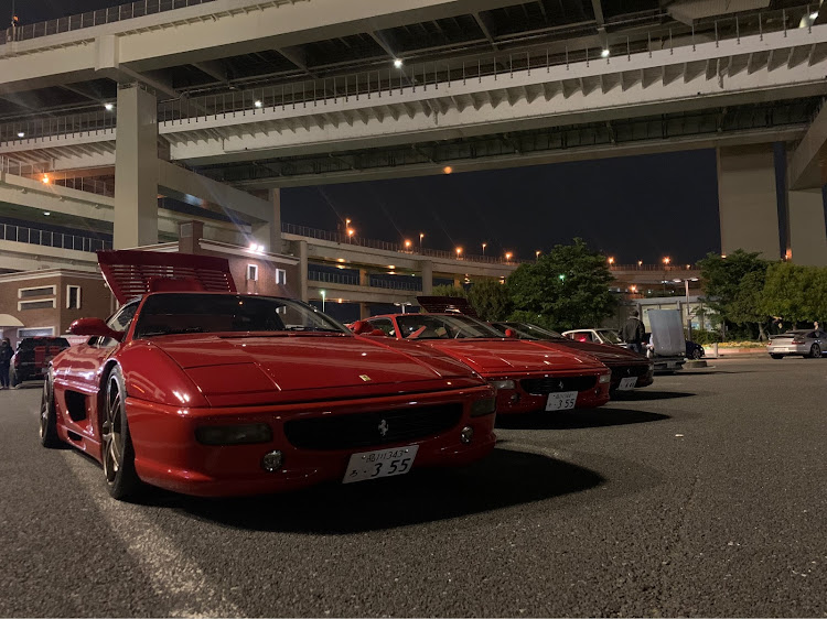 F355の#Italian・#ferarri・#湾岸線・#大黒PA・#GoProに関するカスタム事例の投稿画像2枚目