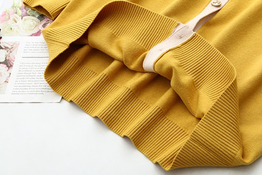 Title 14, Plus Size Womens Slim And Loose Contrast Cardi...