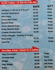 Gupta's Sweets & Chats menu 3