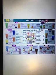 Big straw Bubble Tea menu 1