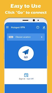 Hotspot VPN - Free Unlimited Fast Proxy VPN Screenshot