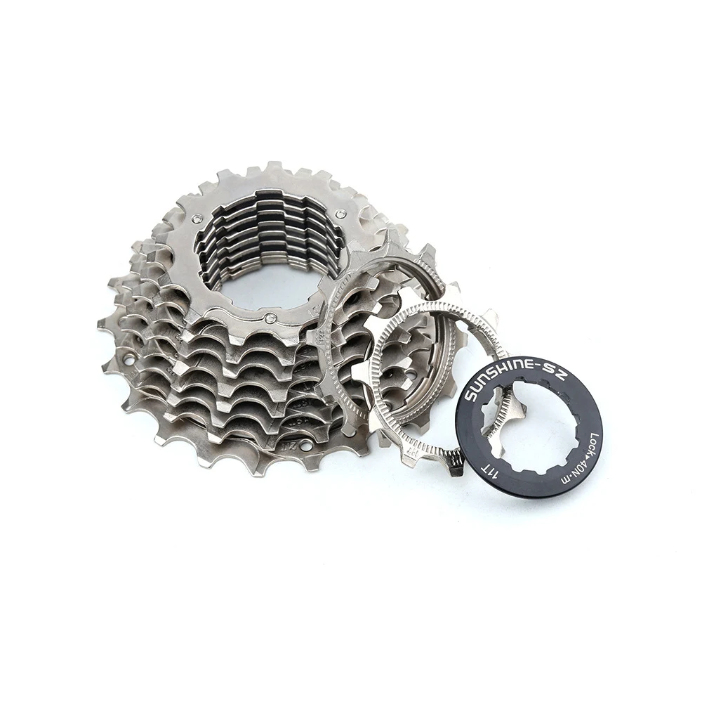 Title 5, 10-Speed 11-21 Racing Flywheel Cassette for sup...