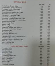 Crazy Bakers menu 6