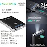 Pin Sạc Dự Phòng 2 Cổng Ravpower Rp - Pb19 16750Mah Tích Hợp Đèn Pin Flash