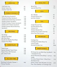 Bombay Meri Jaan menu 3