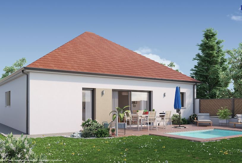  Vente Terrain + Maison - Terrain : 790m² - Maison : 106m² à Labergement-lès-Seurre (21820) 