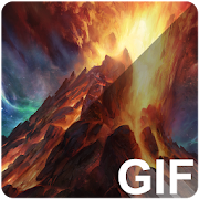Volcano Live (GIF) Wallpapers  Icon