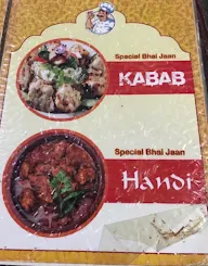 Bhai Jaan Dhaba menu 1