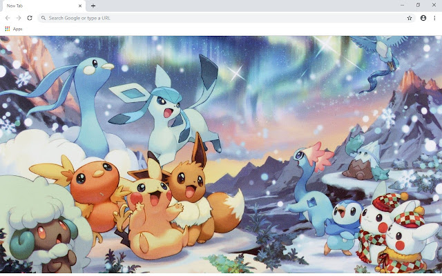 Pokemon Custom New Tab