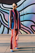 Bold and multi-coloured suiting remains the most effective way to get and retain attention and power. 