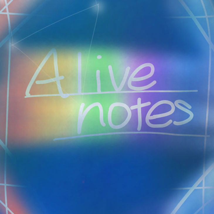 「Alive notes！」のメインビジュアル