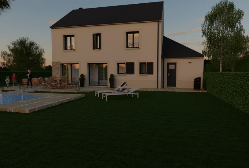  Vente Terrain + Maison - Terrain : 1 160m² - Maison : 142m² à Darvault (77140) 