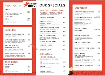 Rodeo Drive - Peninsula Redpine menu 