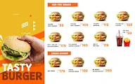 The Cheesy Burgers menu 1