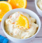 Orange Creamsicle Fruit Salad was pinched from <a href="https://www.thecountrycook.net/orange-creamsicle-fruit-salad/" target="_blank">www.thecountrycook.net.</a>
