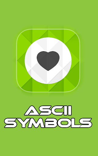 ASCII Symbols