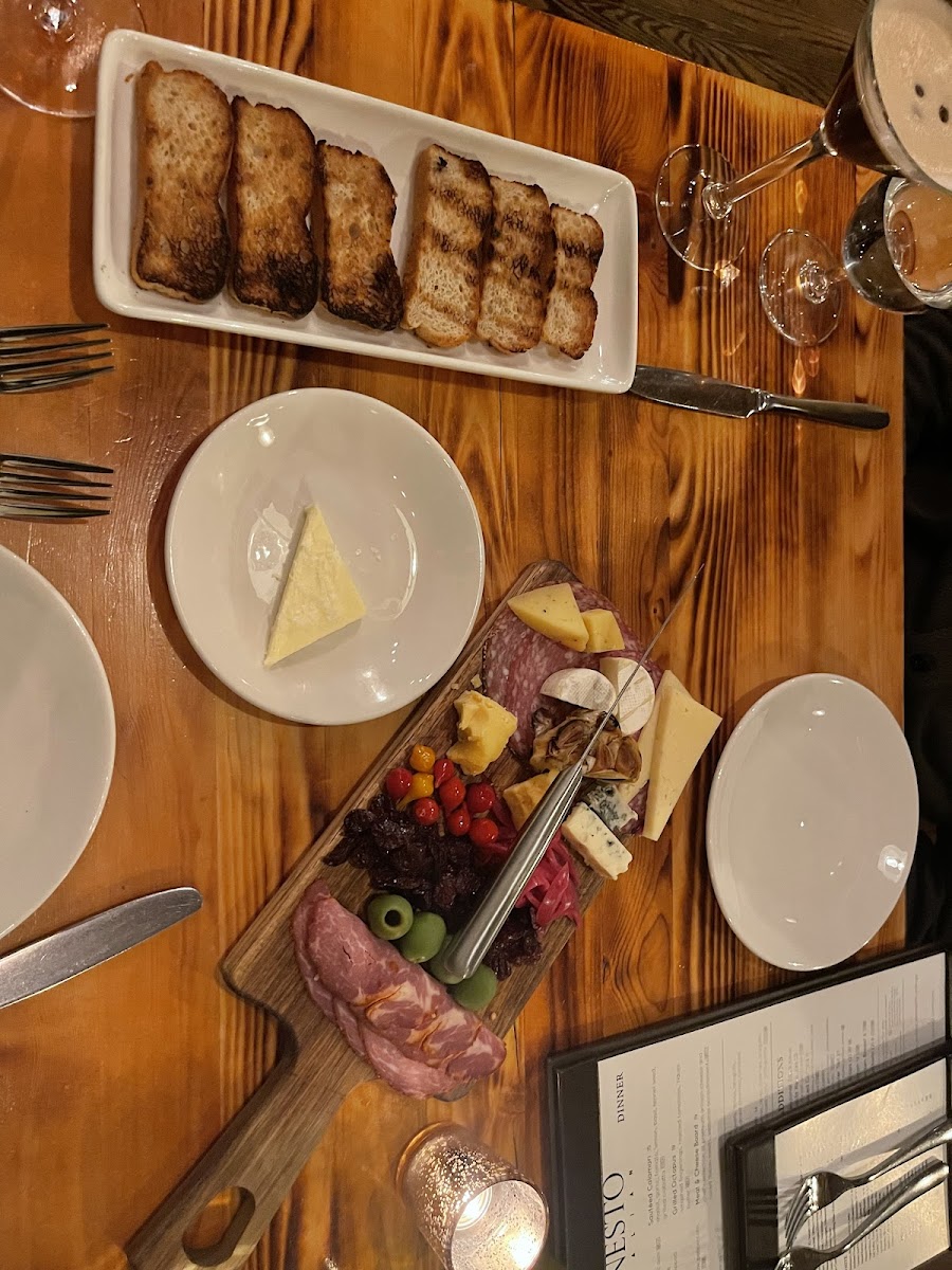 Charcuterie w/ GF bread