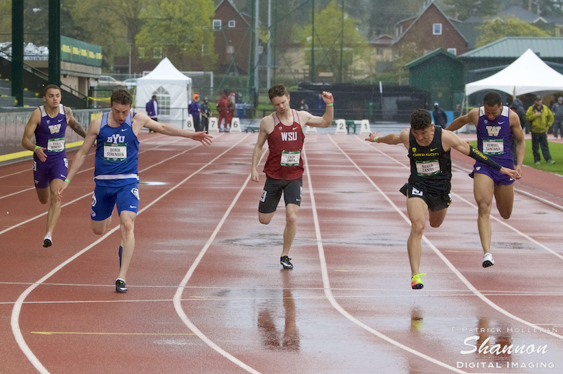 kronblad Australsk person drøm Oregon Pepsi Team Invitational - Photos - 2018 Pepsi Team Invitational:  Rieker Daniel, Winner of the 200 Meter