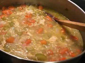 Chicken Veggie Pasta Soup