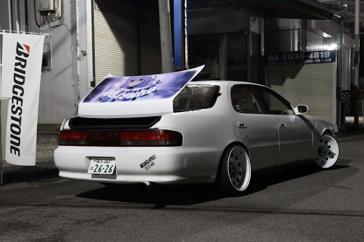 クレスタの#うわおたくだ・#これ実はNAなんです・動いてないのに暑いよ〜・ブルーアーカイブ・痛車に関するカスタム事例の投稿画像1枚目
