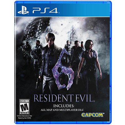 [Mã 99Elha Giảm 7% Đơn 300K] Đĩa Game Ps4 Resident Evil 6