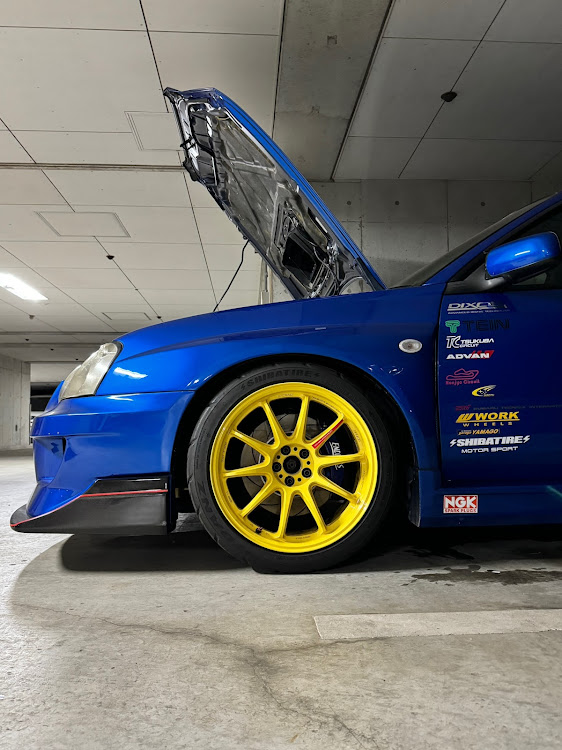 インプレッサ WRX STIのシバタイヤ新ＴＷ280・ワークエモーションZR10・GDB Mスポーツエアロ・GDBワイドボディに関するカスタム事例の投稿画像2枚目