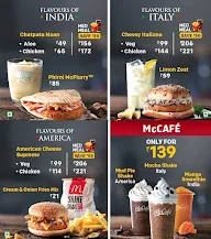 McDonald's menu 1