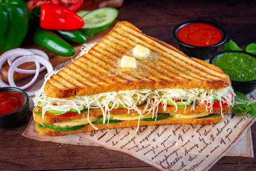 Special Veg Tikka Cheese Sandwich [Jumbo]