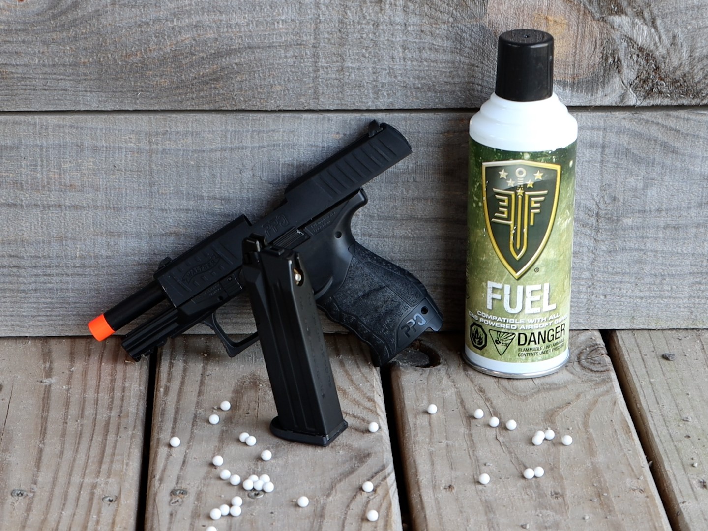 Powair - Bouteille de gaz siliconé 145 PSI - 500 ml - Elite Airsoft