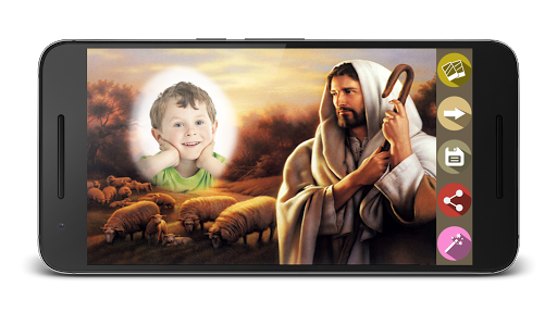 無料摄影Appの神イエスフォトフレーム|HotApp4Game