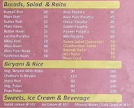 Chattoro Ka Adda menu 3