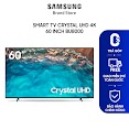 [Mã Elmall6 Giảm 6% Đơn 300K] Smart Tv Samsung Crystal Uhd 4K 60 Inch Bu8000 2021 | Miễn Phí Giao Lắp - Bh 24 Tháng