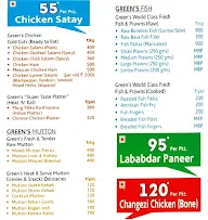 Green Chick Chop menu 2