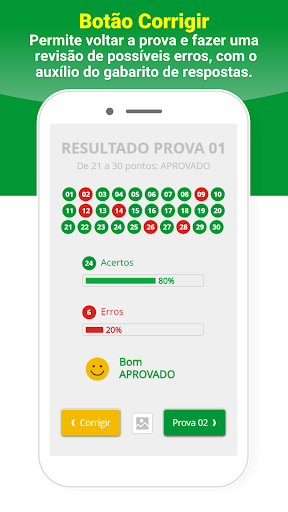 Simulado Detran MS Mato Grosso do Sul 1ª CNH 2020