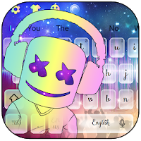 Galaxy Dj Cool Man Keyboard Theme