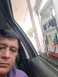 Arvind Bhatnagar at Indian Oil Petrol Pump, Sector 12,  photos