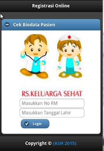 Registrasi Online KSH