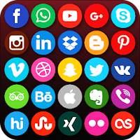 All Social Media Apps in one app-Social Activities