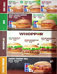 Burger King menu 5