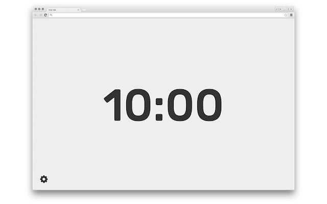 Time Tab chrome extension