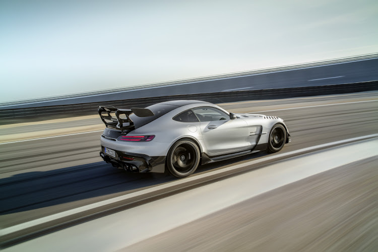 There's not much out on the road today that can keep up with the AMG-GT Black Series.