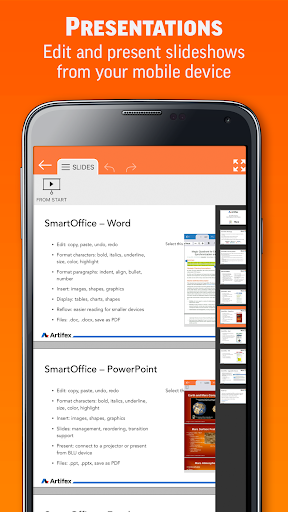 Screenshot Smart Office for BlackBerry