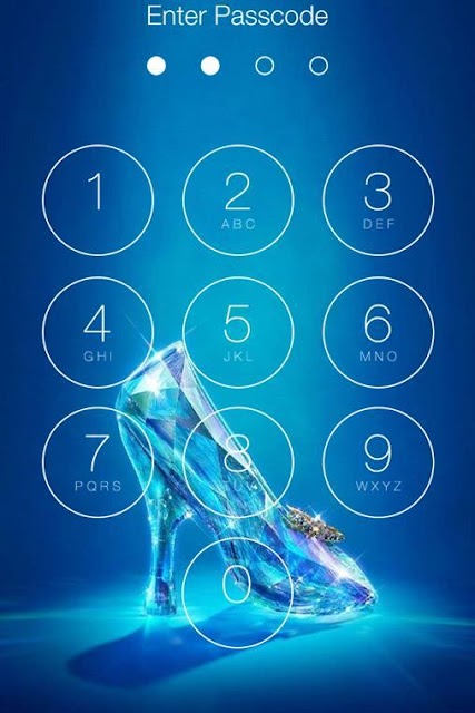 princess iphone locks screen