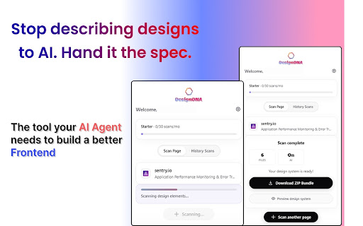 DesignDNA screenshot 2