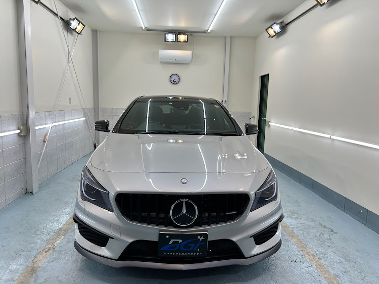 堺市のガラスコーティング・ラッピング専門店BGrさんが投稿した台風14号・BGr・メルセデスAMG・CLA45AMG・プロテクションフィルムに関するカスタム事例の投稿画像7枚目