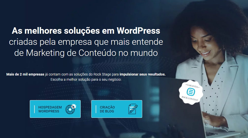 rock stage - melhorar velocidade wordpress