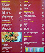 Arvind Bombay Fast Food menu 3