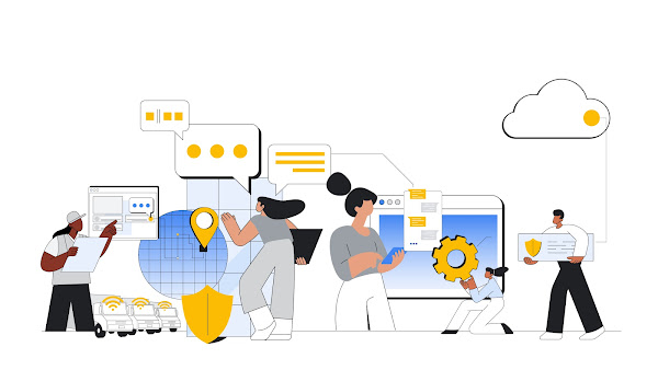 Digital transformation illustration with SAP BTP and Google Cloud