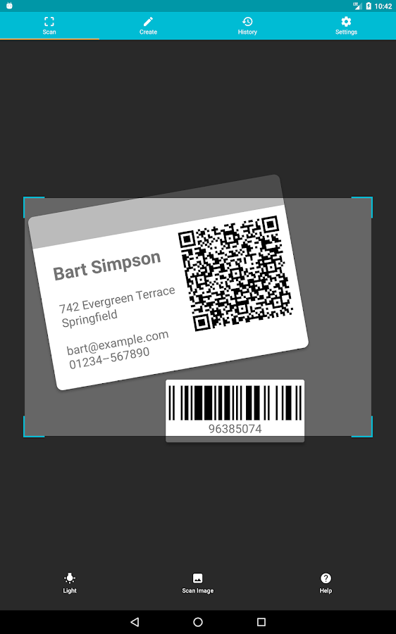    QR & Barcode Reader (Pro)- screenshot  