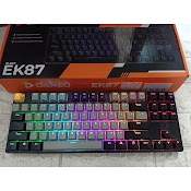 Bàn Phím Cơ Gaming Dareu Ek87 Multi - Led (Black/Pink/White) - Bảo Hành 24 Tháng Chính Hãng